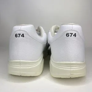 New Balance | Shoes | New Balance 674 Wide White Comfort 